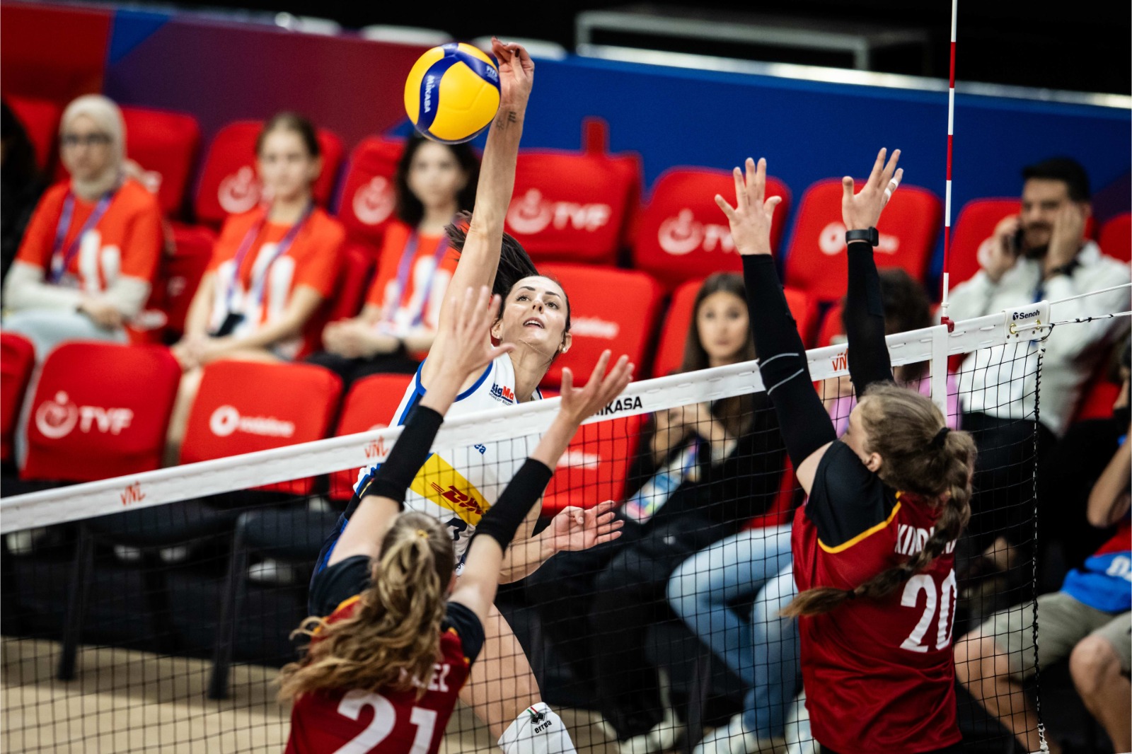 VNL 2024 femminile prima vittoria azzurra, 31 alla Germania Federvolley